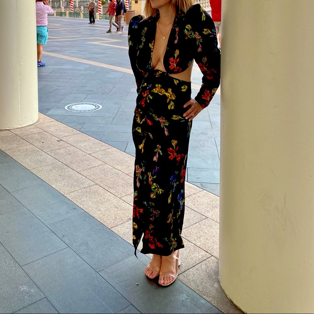 Nasty gal Satin dress